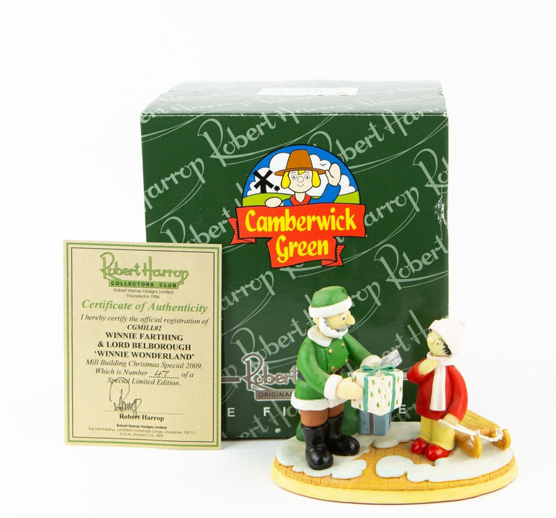 ROBERT HARROP 'WINNIE WONDERLAND' CAMBERWICK GREEN FIGURE MODEL CGMILL02, BOXED