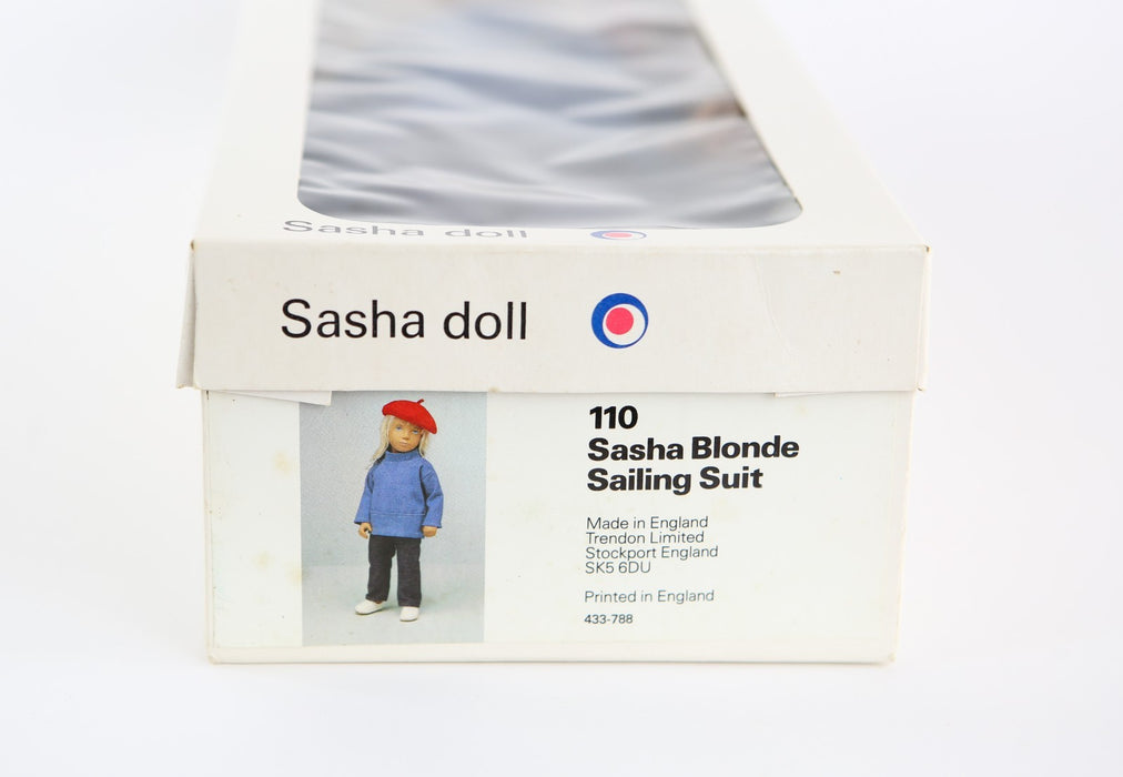 TRENDON SASHA DOLL - BLONDE SAILING SUIT GIRL 110 433-788, BOXED