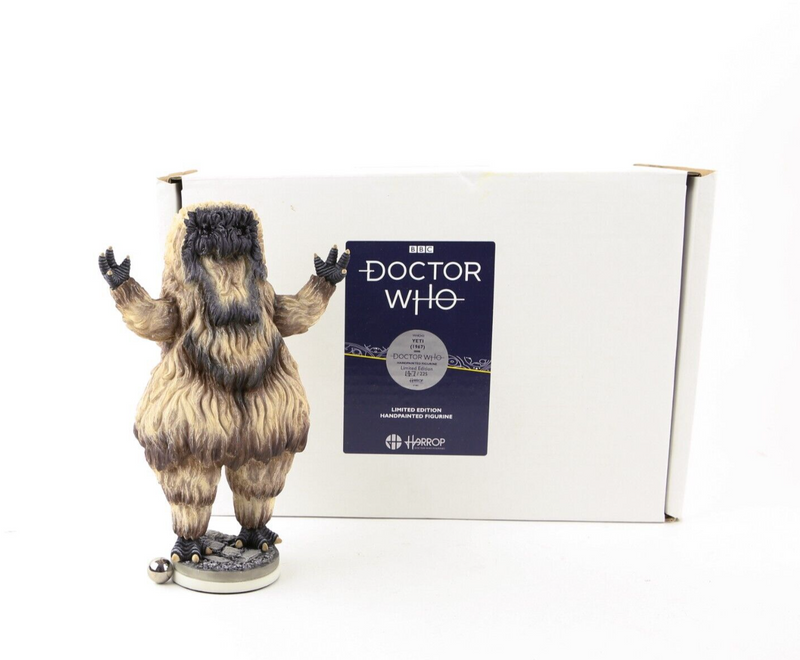 ROBERT HARROP 'YETI' DR DOCTOR WHO LIMITED EDITION FIGURE MODEL WHO43, BOXED