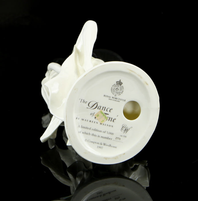 ROYAL WORCESTER 'THE DANCE OF TIME' LARGE LIMITED EDITION FIGURE MODEL CW339