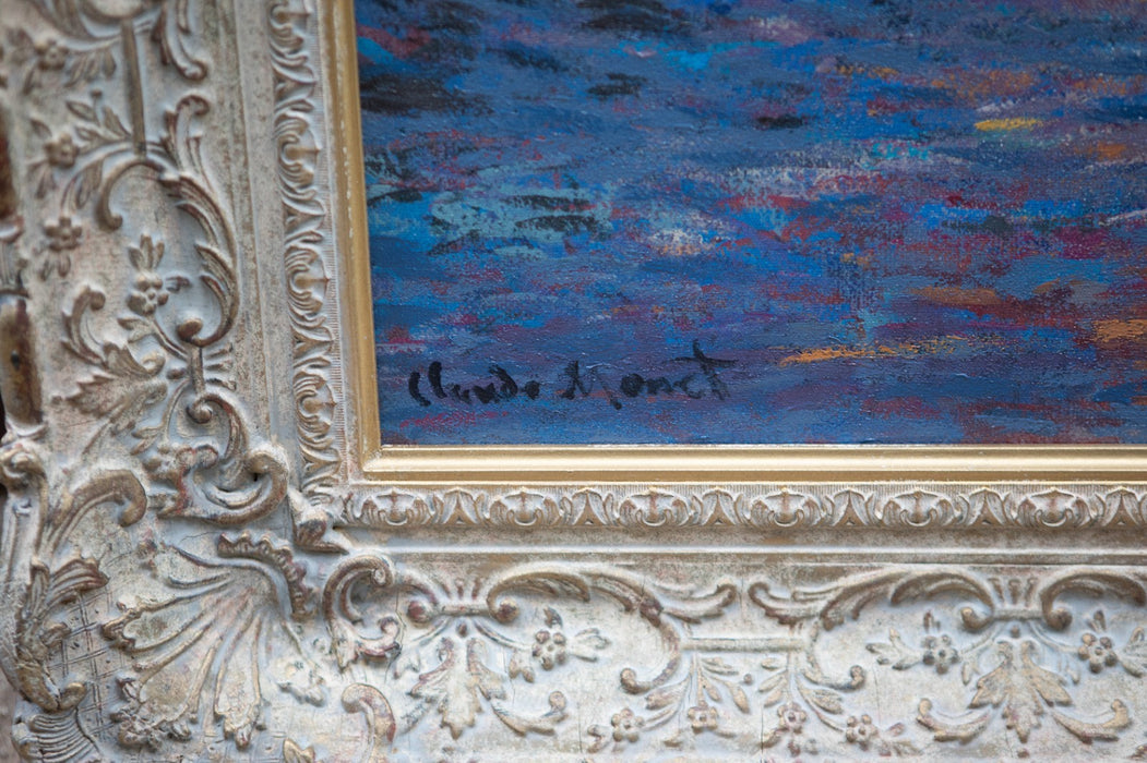 JOHN MYATT, 'MORNING ON THE SEINE', CLAUDE MONET LIMITED EDITION PRINT 42/99