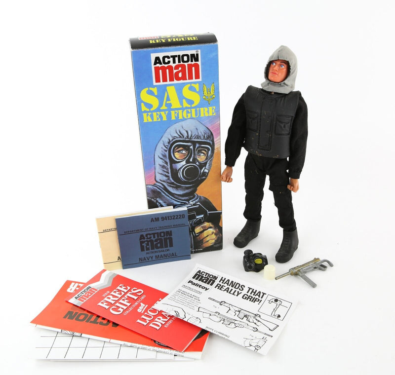 HASBRO ACTION MAN 'SAS KEY FIGURE' 2008 40TH, BOXED