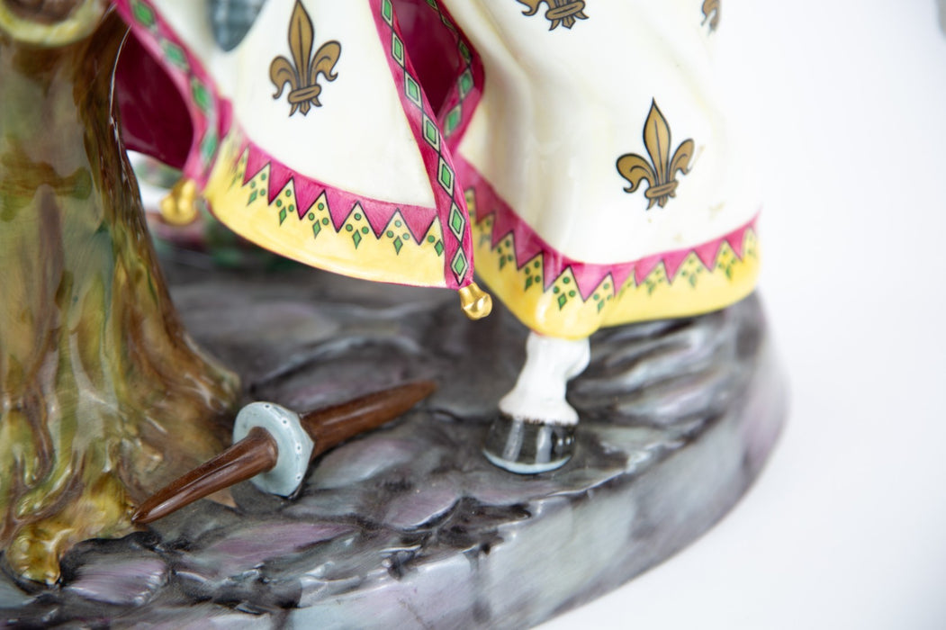 ROYAL DOULTON 'ST GEORGE AND THE DRAGON' RARE & LARGE PRESTIGE FIGURE HN2856