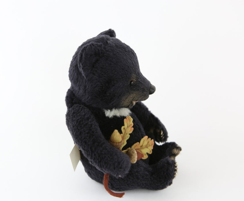 R JOHN WRIGHT - 'PEP' LIMITED EDITION BABY TEDDY BEAR 290/500, BOXED & COA