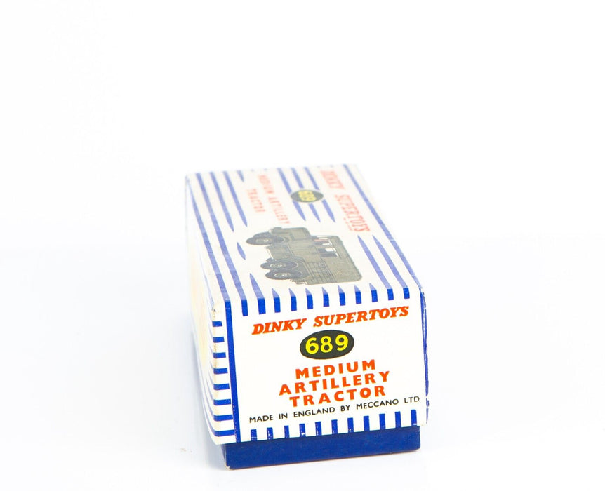 DINKY SUPERTOYS 'MEDIUM ARTILLERY TRACTOR' VINTAGE DIECAST MODEL No. 689 BOXED