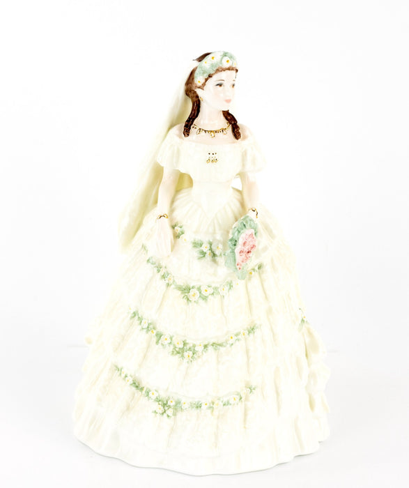 COALPORT 'PRINCESS ALEXANDRA' LIMITED EDITION ROYAL BRIDES FIGURE MODEL