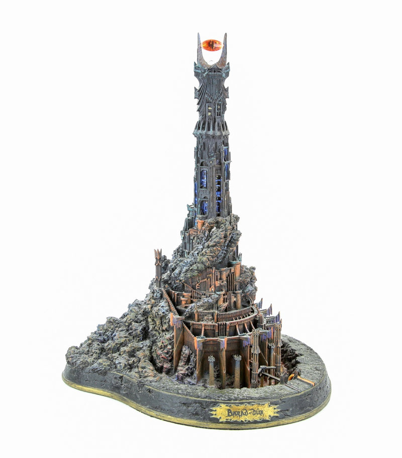 LORD OF THE RINGS - DANBURY MINT 'BARAD-DÛR' DARK TOWER OF SAURON FIGURE MODEL