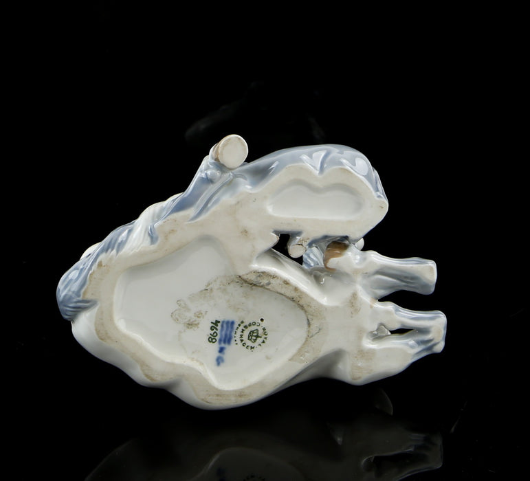 ROYAL COPENHAGEN 'MARE & FOAL' JEANNE GRUT HORSE FIGURE MODEL 4698