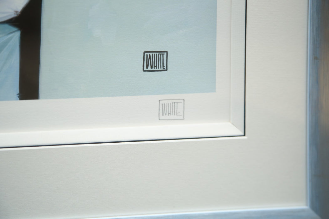 TODD WHITE, 'SHE NEVER SLEEPS ALONE', LIMITED EDITION PRINT 188/295, SIGNED