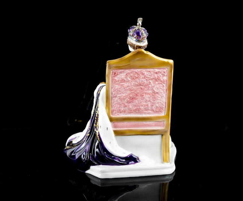 ROYAL WORCESTER 'HM QUEEN ELIZABETH II ON CORONATION DAY' LIMITED EDITION FIGURE