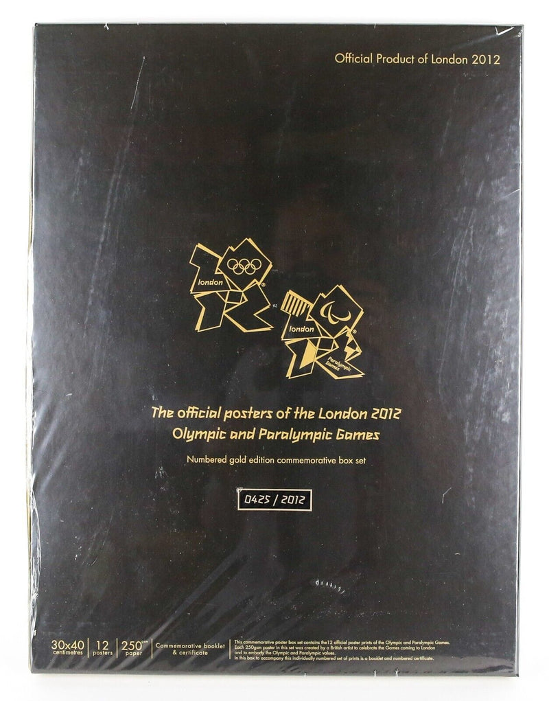 OFFICIAL POSTERS LONDON 2012 OLYMPIC PARALYMPIC GAMES SET inc EMIN RILEY HODGKIN