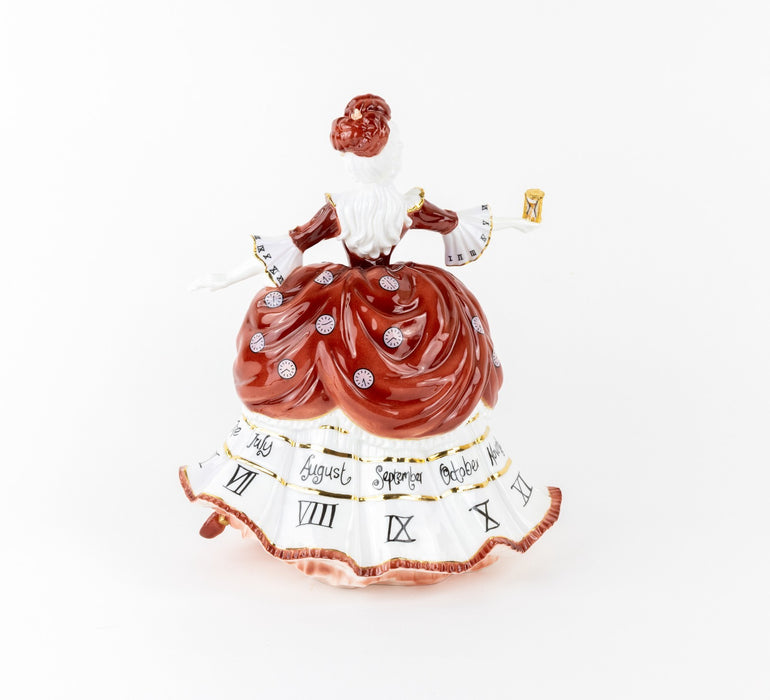 COALPORT 'TIME' LIMITED EDITION MILLENNIUM BALL FIGURE MODEL & COA