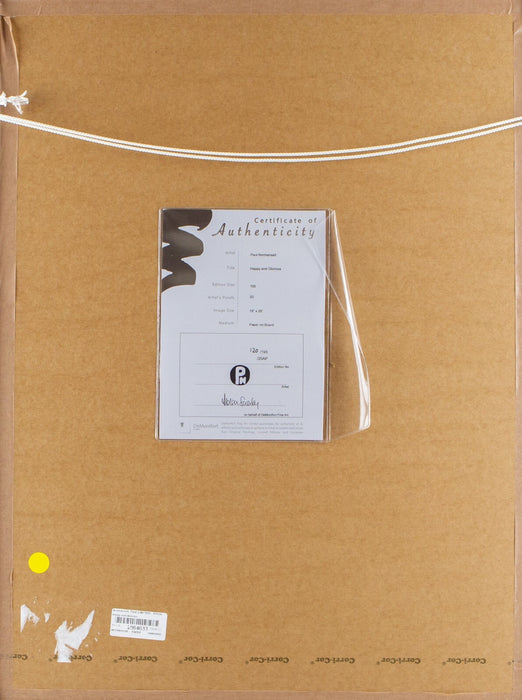 PAUL NORMANSELL, 'HAPPY AND GLORIOUS', ERII QUEEN LIMITED EDITION PRINT & COA