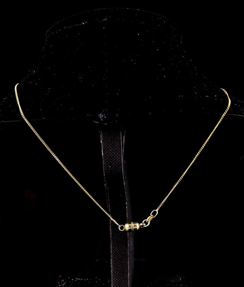 9ct GOLD & PINK/WHITE STONE BUTTERFLY PENDANT on 9ct GOLD CHAIN, HALLMARKED