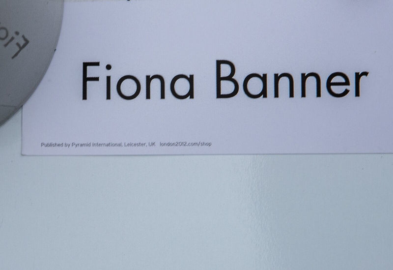 FIONA BANNER 'SUPERHUMAN NUDE' LONDON 2012 OLYMPIC PARALYMPIC LARGE POSTER