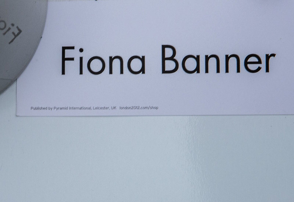 FIONA BANNER 'SUPERHUMAN NUDE' LONDON 2012 OLYMPIC PARALYMPIC LARGE POSTER