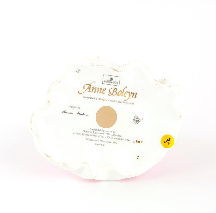 WEDGWOOD 'ANNE BOLEYN' LIMITED EDITION HENRY VIII WIFE FIGURE MODEL CW348