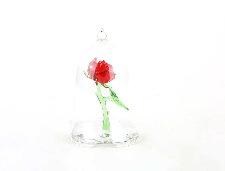 SWAROVSKI CRYSTAL 'ENCHANTED ROSE' DISNEY BELLE BEAUTYBEAST FIGURE 5230478 BOXED