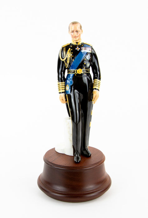 ROYAL DOULTON 'HRH PRINCE PHILIP' DUKE OF EDINBURGH FIGURE HN2386, BOXED & COA