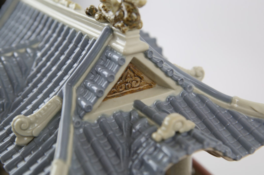 LLADRO 'KITAKAMI CRUISE' 1605 LARGE LIMITED EDITION BOAT FIGURE 236/500 & COA