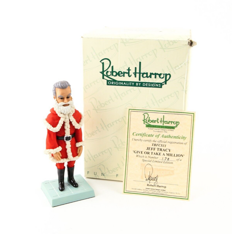 ROBERT HARROP 'JEFF TRACY GIVE OR TAKE A MILLION' THUNDERBIRDS FIGURE TBFCS11