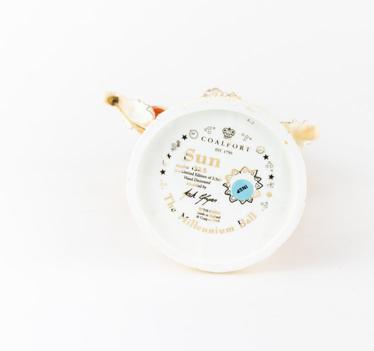 COALPORT 'SUN' LIMITED EDITION MILLENNIUM BALL FIGURE MODEL & COA