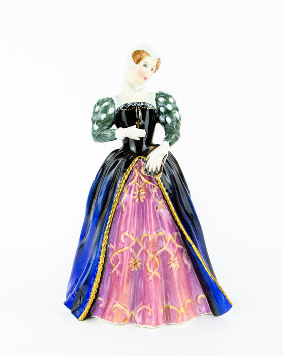 ROYAL DOULTON 'MARY, QUEEN OF SCOTS' REALM FIGURE MODEL HN3142, BOXED & COA