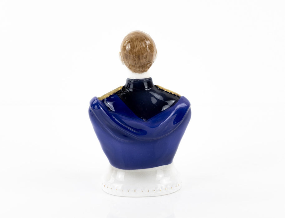 ROYAL WORCESTER QUEEN ELIZABETH & DUKE EDINBURGH LIMITED EDITION CANDLE SNUFFERS