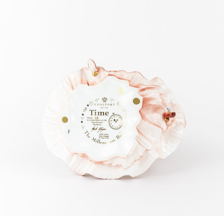 COALPORT 'TIME' LIMITED EDITION MILLENNIUM BALL FIGURE MODEL & COA