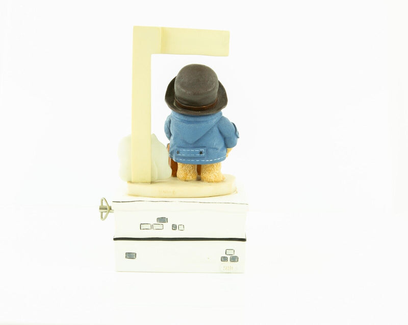 ROBERT HARROP - PADDINGTON BEAR 50TH ANNIVERSARY MUSICAL BOX FIGURE MODEL PBMB1