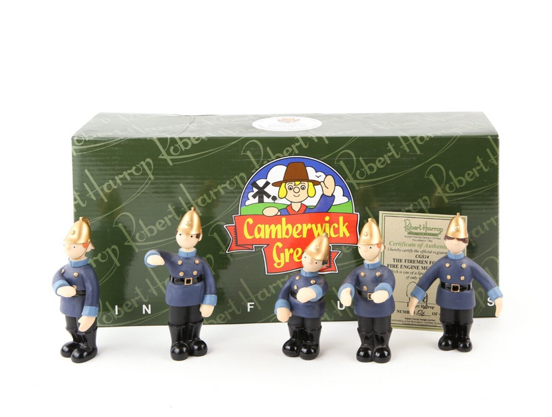 ROBERT HARROP 'FIREMEN FOR THE FIRE ENGINE' CAMBERWICK GREEN FIGURE SET CGS14
