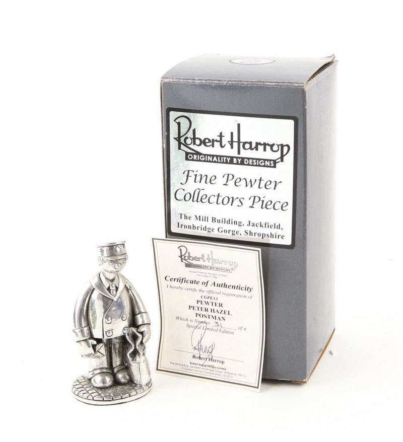 ROBERT HARROP 'PEWTER PETER HAZEL' CAMBERWICK GREEN FIGURE MODEL CGPE13, BOXED