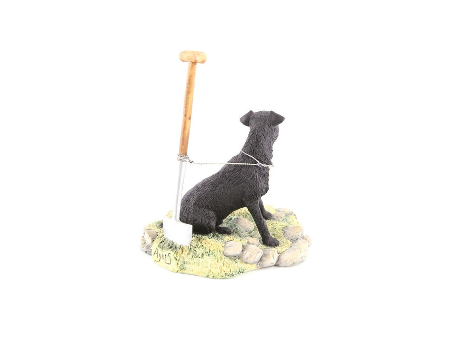 BORDER FINE ARTS 'LAKELAND FELL TERRIER' DOG FIGURE MODEL TABLEAU DM5