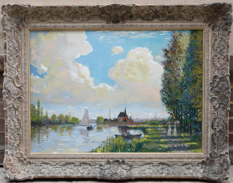 JOHN MYATT, 'SUMMER AFTERNOON, ARGENTEUIL', CLAUDE MONET LIMITED EDITION 51/150