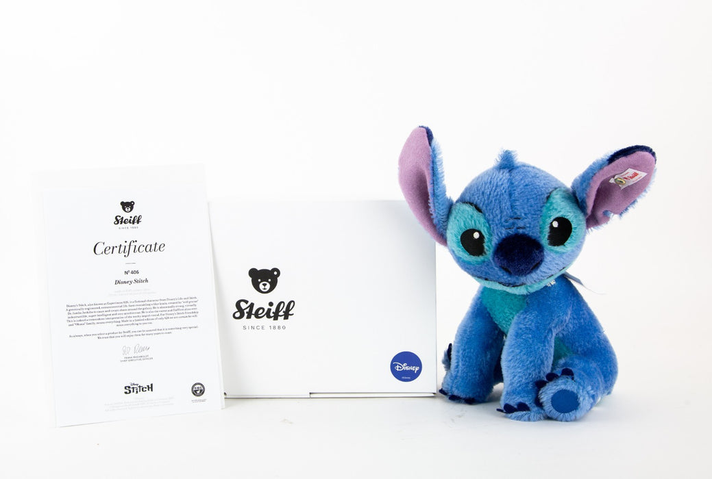 STEIFF 'STITCH' DISNEY LIMITED EDITION LILO TEDDY BEAR 356254, BOXED & COA