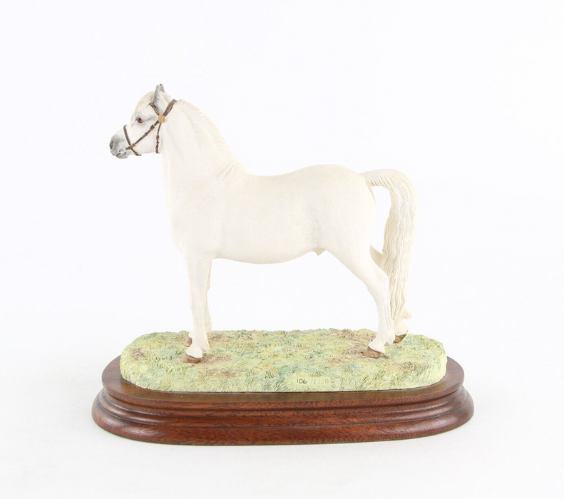 BORDER FINE ARTS 'WELSH MOUNTAIN PONY STALLION' SIGNED FIGURE TABLEAU B0534A