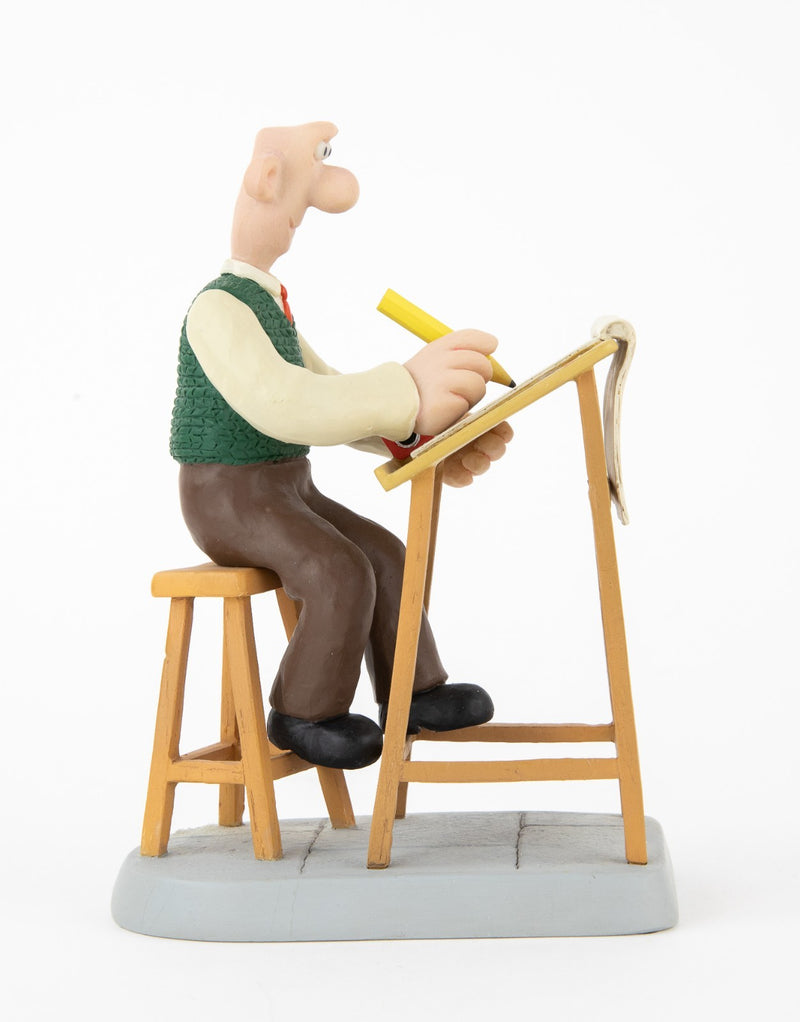 ROBERT HARROP 'WE'LL GO WHERE THERE'S CHEESE!' WALLACE & GROMIT FIGURE WG17, BOX