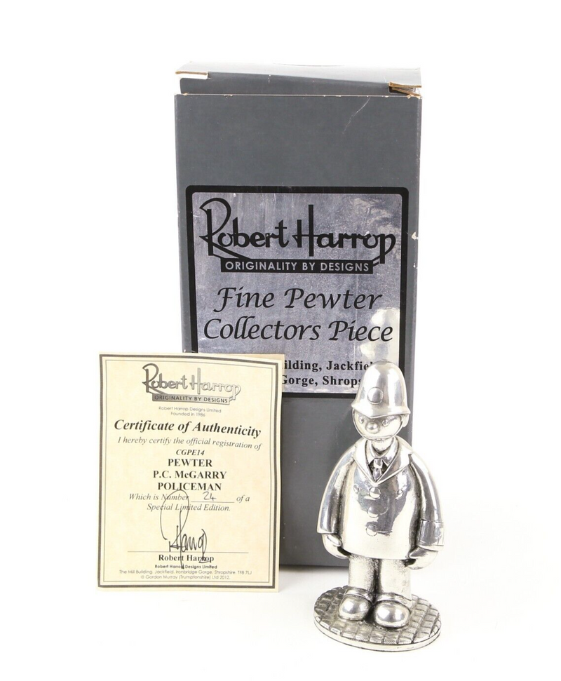 ROBERT HARROP 'PEWTER PC MCGARRY' CAMBERWICK GREEN FIGURE MODEL CGPE14, BOXED