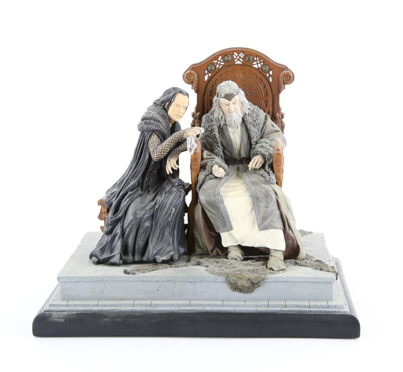 LORD OF THE RINGS - SIDESHOW 'THÉODEN AND GRIMA' MODEL 9717 221/500, BOXED