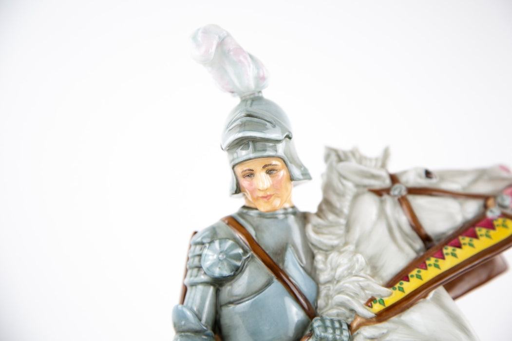 ROYAL DOULTON 'ST GEORGE AND THE DRAGON' RARE & LARGE PRESTIGE FIGURE HN2856