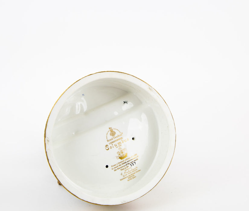 ROYAL DOULTON 'CHRISTOPHER COLUMBUS' PRESTIGE LIMITED EDITION FIGURE HN3392 COA