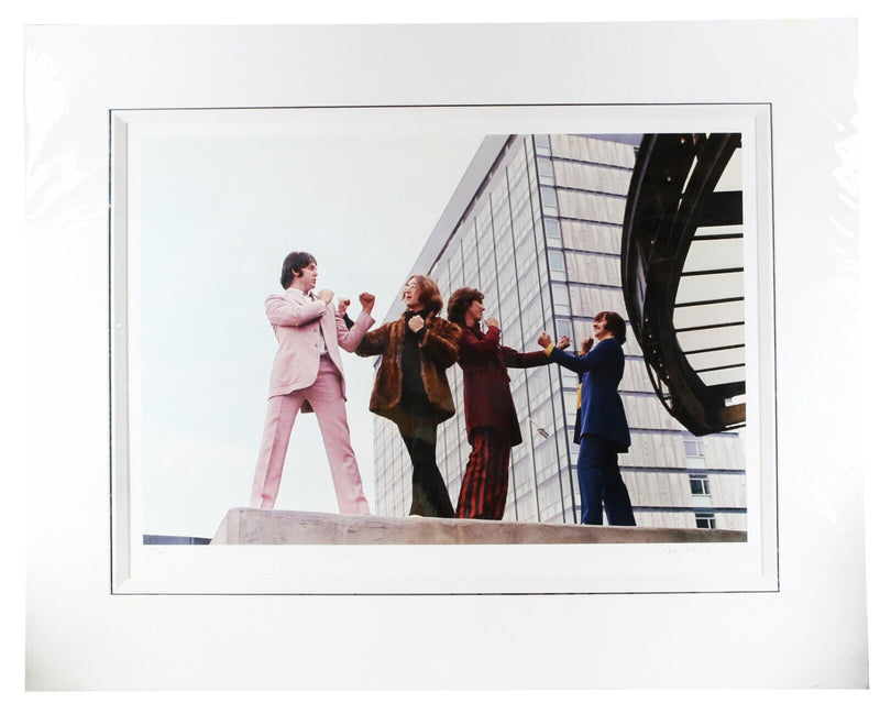 TOM MURRAY, 'THINGS TO COME', LIMITED EDITION BEATLES PRINT 73/195, SIGNED & COA