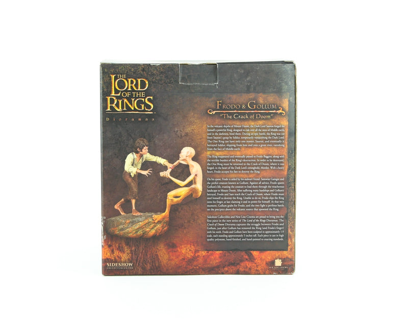LORD OF THE RINGS - SIDESHOW COLLECTIBLES 'FRODO & GOLLUM' 9713 47/1500, BOXED
