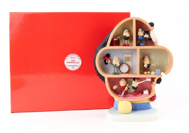 ROBERT HARROP 'THE NUMSKULLS' LIMITED EDITION BEANO DANDY FIGURE BDS15, BOXED