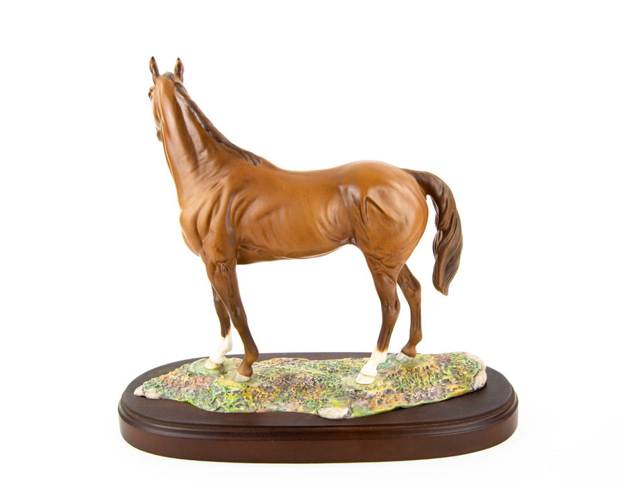 ROYAL DOULTON 'MR FRISK' LIMITED EDITION HORSE FIGURE MODEL DA188 & COA