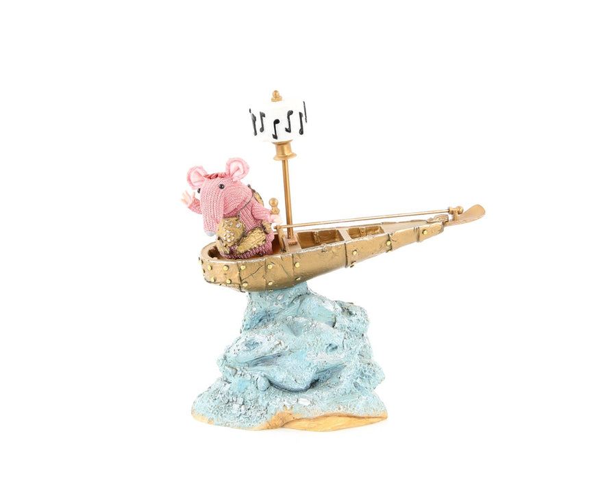 ROBERT HARROP 'SMALL CLANGER & THE MUSIC BOAT' CLANGERS FIGURE MODEL CLMB1 BOXED