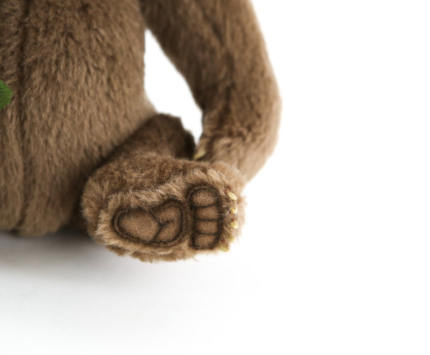 R JOHN WRIGHT - 'TICKLES' LIMITED EDITION BABY TEDDY BEAR 200/500, BOXED & COA