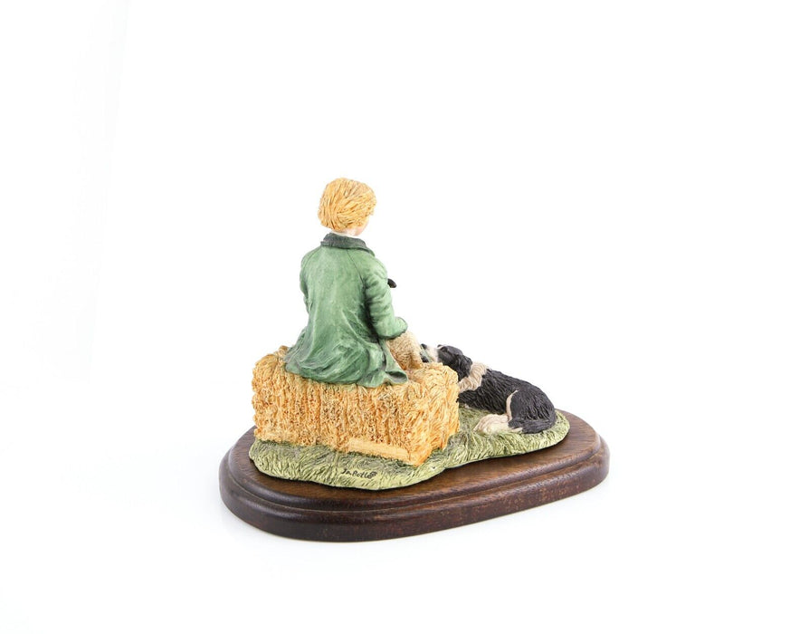 BORDER FINE ARTS 'SPRING CHORES' FIGURE MODEL TABLEAU JH69A