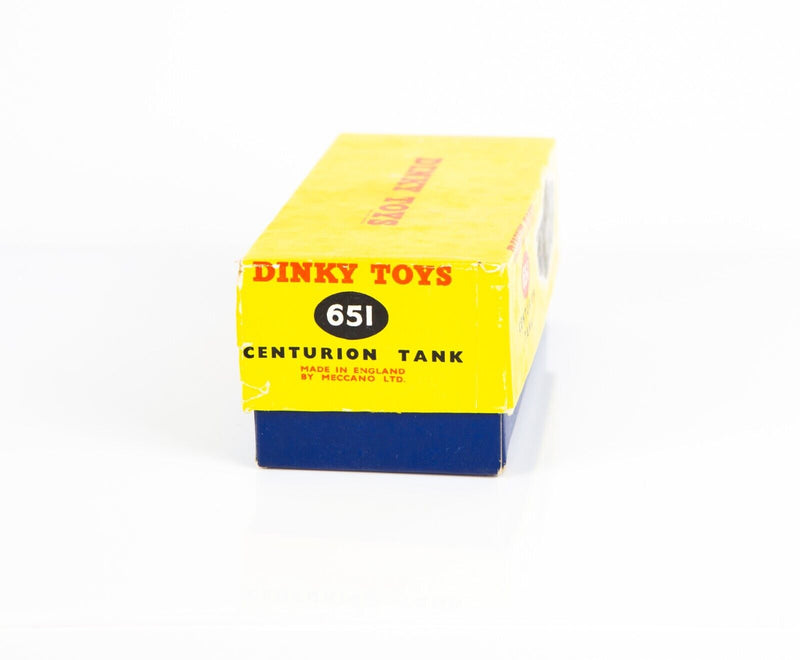 DINKY TOYS 'CENTURION TANK' VINTAGE DIECAST MILITARY ARMY MODEL No. 651 BOXED