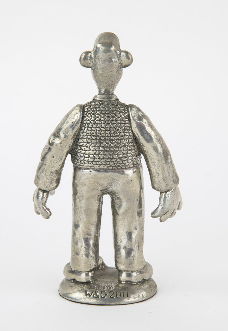 ROBERT HARROP 'PEWTER WALLACE' WALLACE & GROMIT GRAND DAY OUT FIGURE WGPE02